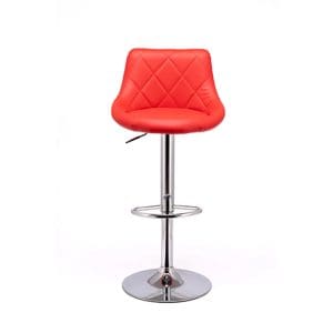 Bright red bar stool for sale