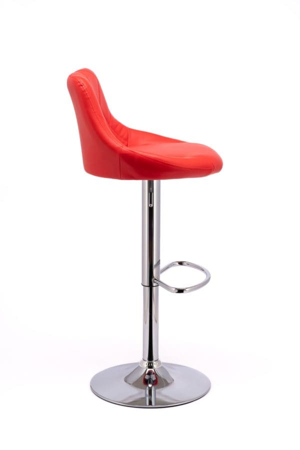 Red bar stool