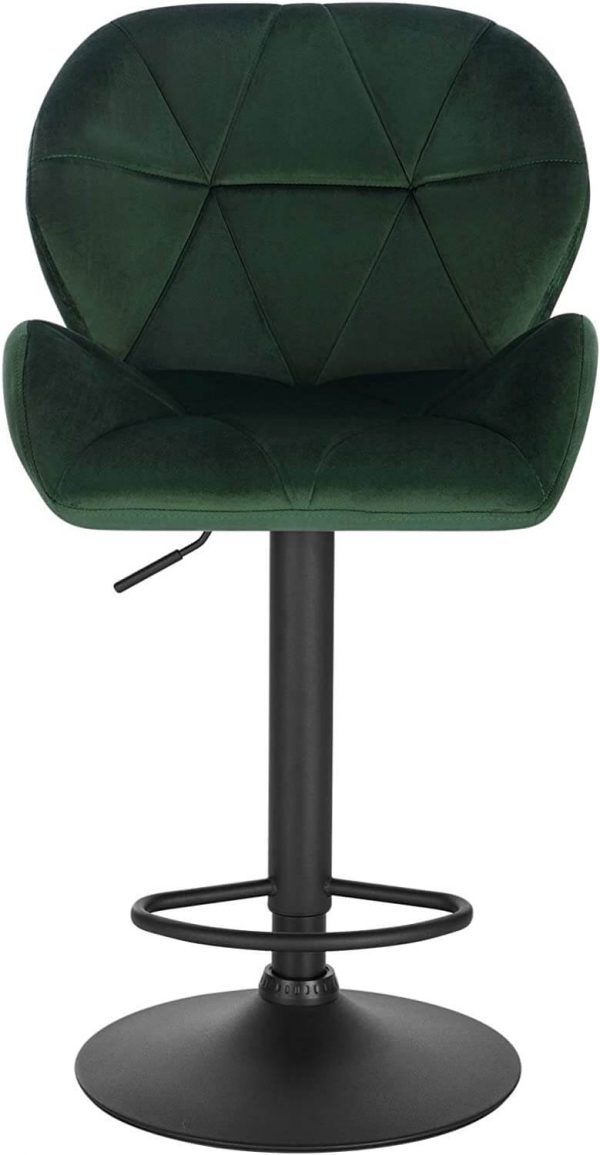 Green Velvet Bar stools