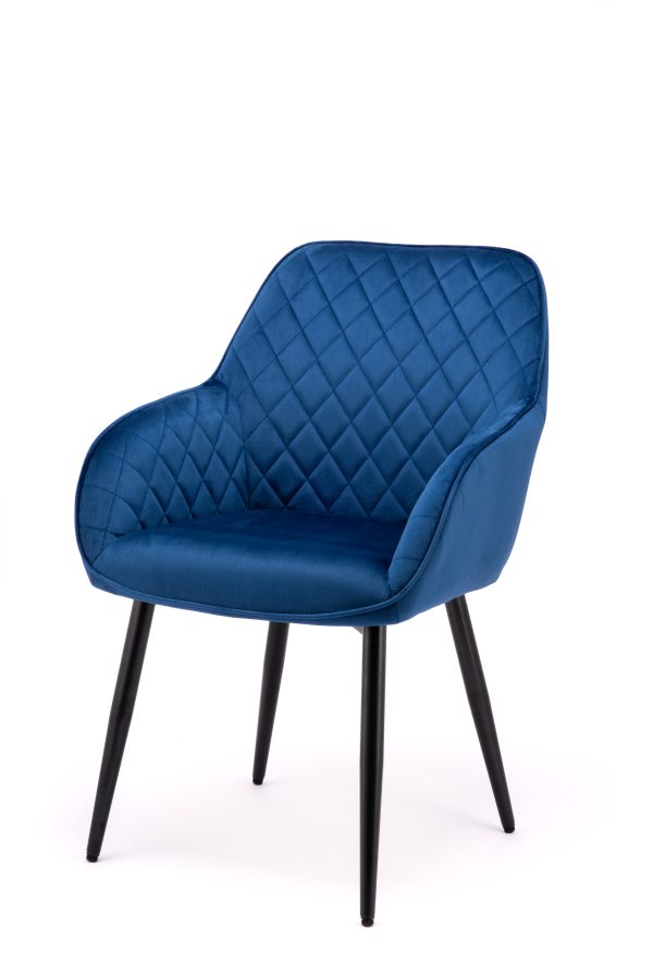 Navy blue dining chair