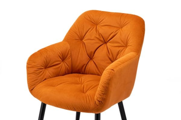 Orange florence dining chair on sale at barstool (2)
